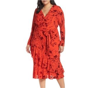 New RACHEL Rachel Roy Women's Plus Size
Coco Wrap Dress size 16W